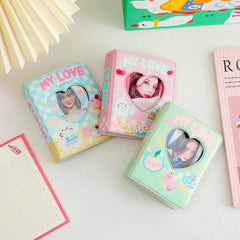 Korea Girls Cartoon 3-inch Polaroid Photo Album Love Hollow Student Idol Photoca