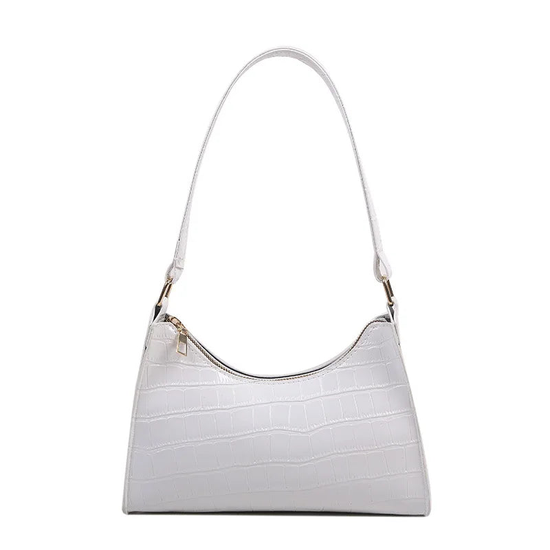 Korea kpop Women Shopping Bag Retro Casual Women Leather Chain Handbag