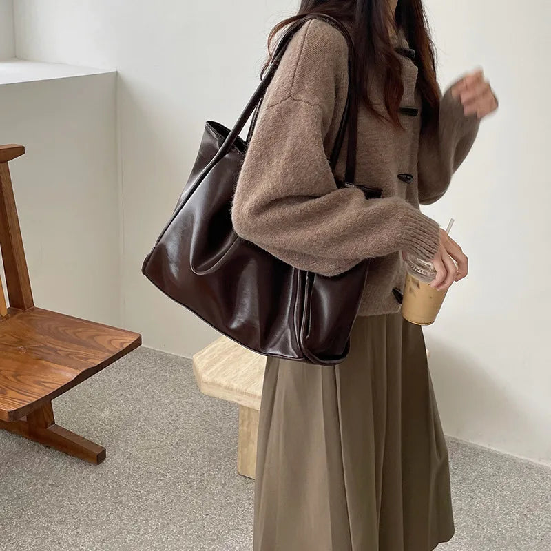 Women's Tote Bag Large-capacity Casual Armpit Bag