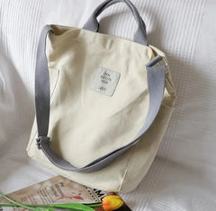 Canvas Shoulder Bag Handbag Small Fresh Messenger Bag