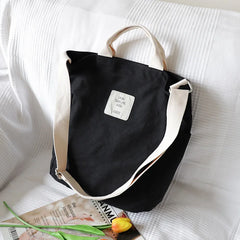 Canvas Shoulder Bag Handbag Small Fresh Messenger Bag