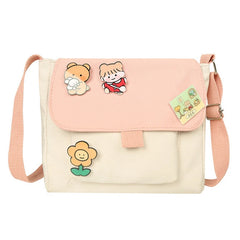 Harajuku Messenger Bag Soft Girl Heart Student Shoulder Bag