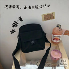 Youth Girls Crossbody Bag Harajuku Cartoon Shoulder Purse