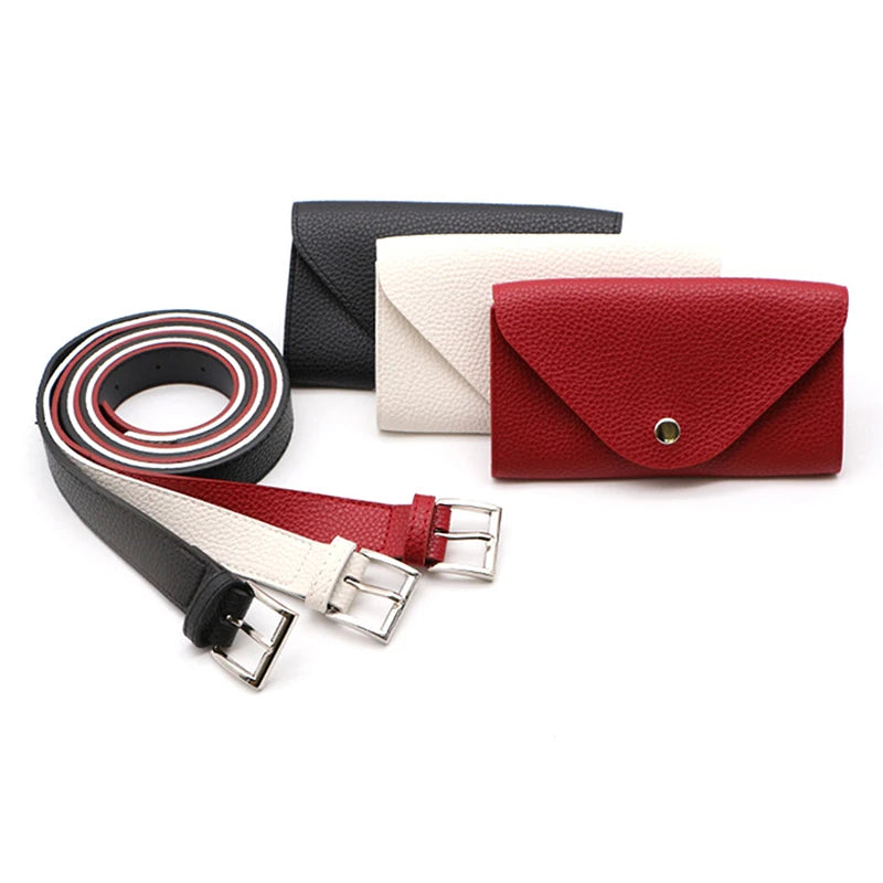 Crocodile Pattern Fanny Pack Mini Women Small Square Bag