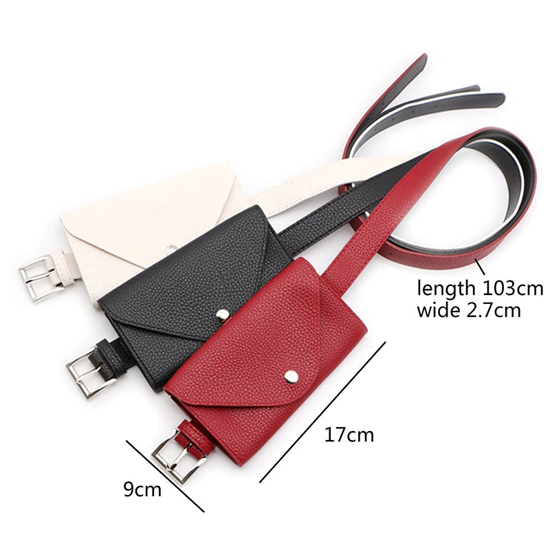 Crocodile Pattern Fanny Pack Mini Women Small Square Bag