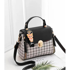 Plaid Women's Bag Shoulder Bag Diagonal Package Crossbody Bag Baogesmall