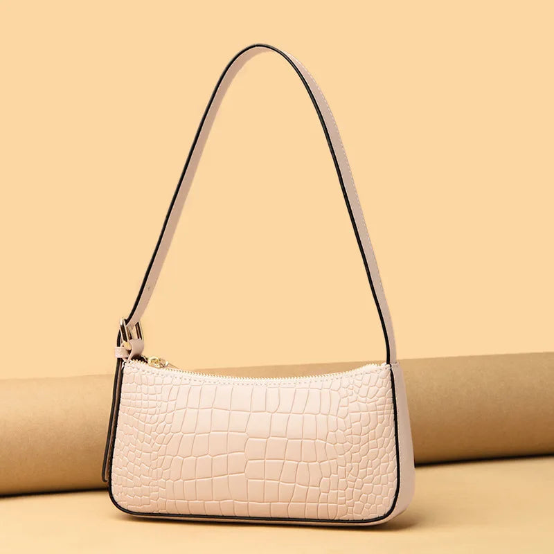 Leather Hobo Tote Messenger Bag for Women