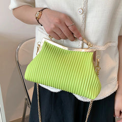 Japanese Cloud Bag High Leather Women Shoulder Crossbody Handbag Purse