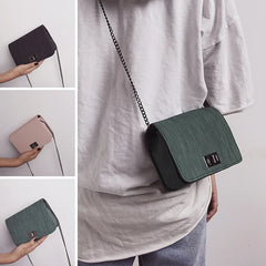 Small Square Chain Messenger Bag Tote Handbag
