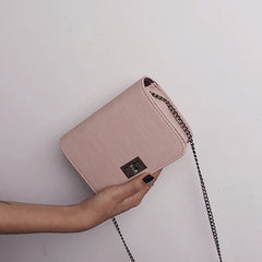 Small Square Chain Messenger Bag Tote Handbag