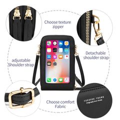 Women's Cell Phone Wallet Crossbody Bag