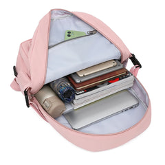 Nylon School Backpack Reflective School Bags for Girl Princess Waterproof Bag