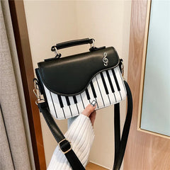 Piano Women Shoulder Bags PU Leather Messenger Bag Handbag Crossbody Bag