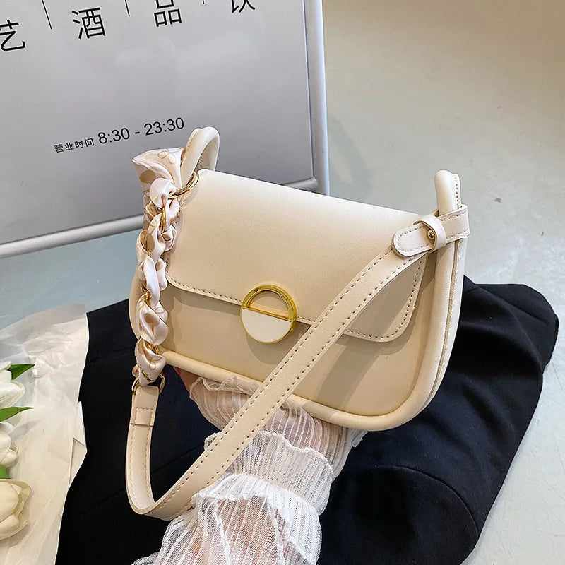 Women's Pu Leather Crossbody Bag Small Phone Handbag