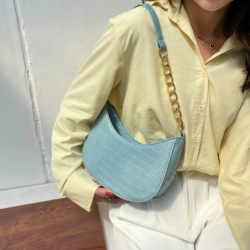 Women's Underarm Shoulder Bag Chain Handbags Purses