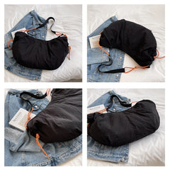 Nylon Shoulder Crossbody Bag for Women Large Handbags