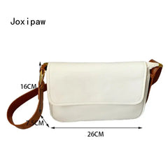 Vintage Crossbody Bag for Women Large Capacity Flap Bag