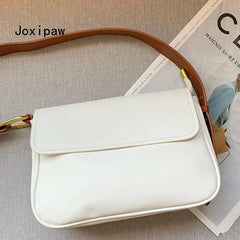 Vintage Crossbody Bag for Women Large Capacity Flap Bag