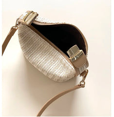 Straw Handbag for Women Shoulder Bags Small Bohemian Woven Beach Bags