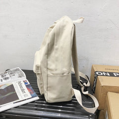 Stylish Canvas Backpack for Women Youth Travel School Bag