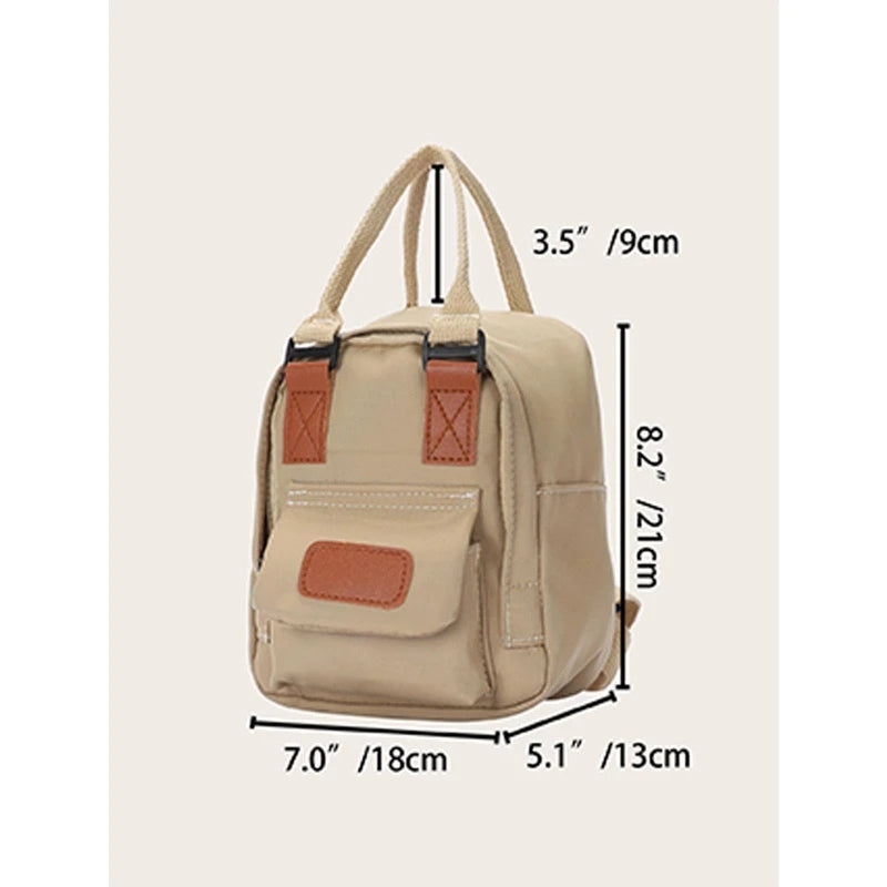 Canvas School Travel Daypack Shoulder Bags for Teenager