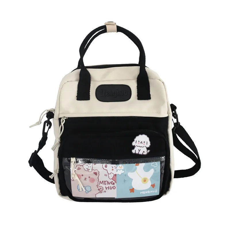 Waterproof Nylon Small Shoulder Bags for Teenage Girls
