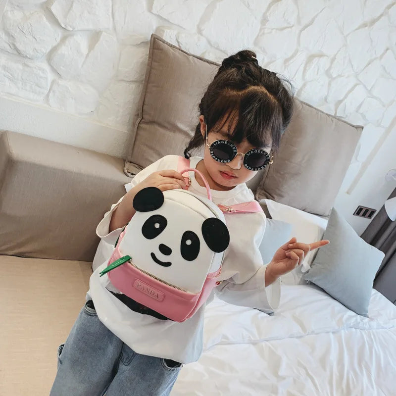 Mini Kindergarten School Backpack for Girls - Panda Kids Bookbag