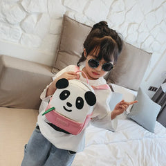 Mini Kindergarten School Backpack for Girls - Panda Kids Bookbag