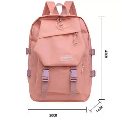 Nylon Backpack for Men Large Capacity School Travel Bag
