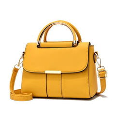 Women Handbag Small Square Bag Stitching Shoulder Bag