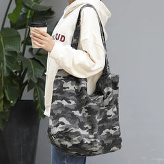 Navy Canvas Women's Bag Handbag Shoulder Bag