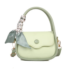 Women's PU Leather Handbag Small Square Bag Messenger Bag
