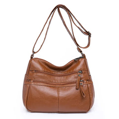 Women's Crossbody Bag Pu Leather Small Shoulder Handbag