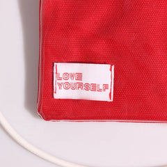 Concert Canvas Crossbody Mini Bag - Red