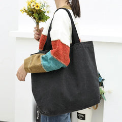 Casual Retro Canvas Bag One-Shoulder Women's Handbag