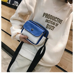 Retro Single Shoulder Canvas Bag