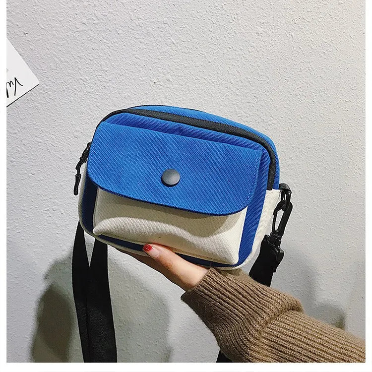 Retro Single Shoulder Canvas Bag