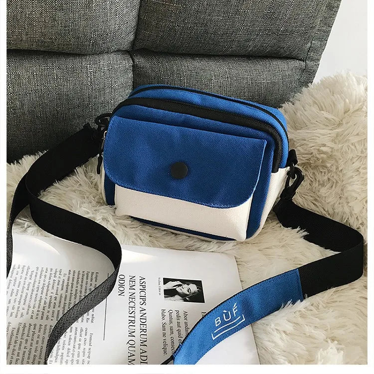 Retro Single Shoulder Canvas Bag