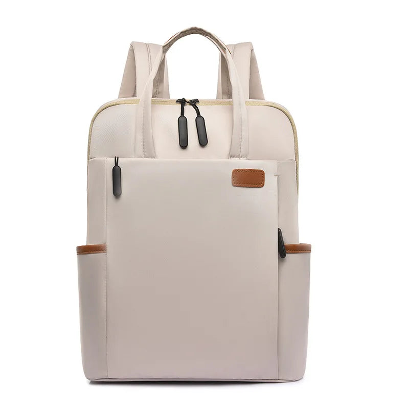 LADSOUL Waterproof Women Business Backpack Oxford Student School Backpacks