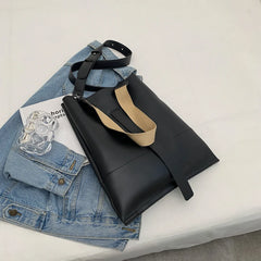 Vintage Winter Bucket Crossbody Bag for Women Y2K Handbags