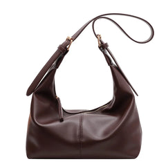 Vintage Crossbody Bag Soft Leather Lady Hobo Purse Handbag