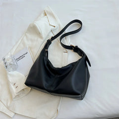 Vintage Crossbody Bag Soft Leather Lady Hobo Purse Handbag