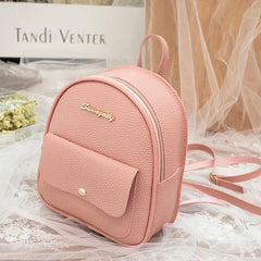 Women Mini Backpack Shoulder Bag Small Mochilas Multi-Function Phone Pouch