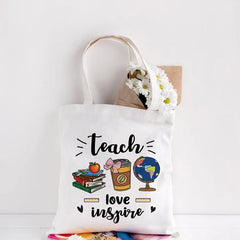 Canvas Shoulder Bag Large Handbag for Women