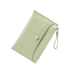 Women's Clutch Wallet Small Leather Purse Money Clip Bag