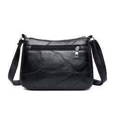 Soft Sheepskin Leather Shoulder Bag Tassel Female Handbag