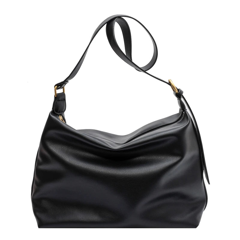 Women's Casual Shoulder Bag Soft Leather Crossbody Tote Handbag