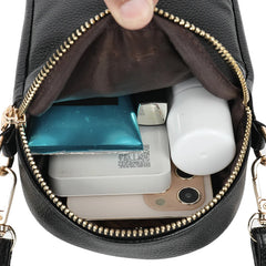 Ladies Cheap Handbags Leather Mobile Phone Bag Women's Shoulder Bags