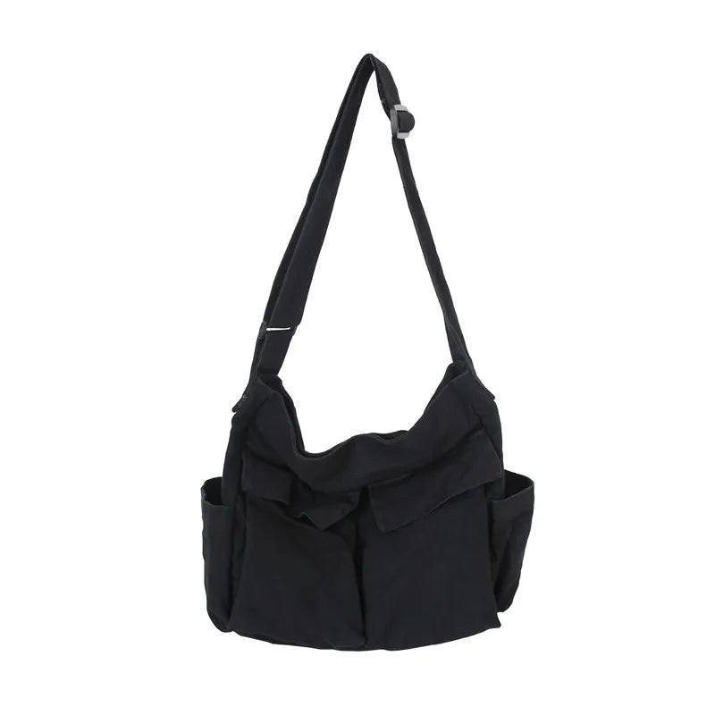 Large Capacity Women's Canvas Shoulder Bag