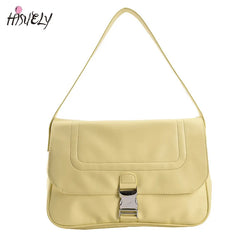 Retro Shoulder Bag Women's PU Large Capacity Underarm Bag
